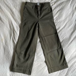 GAP High Rise Wide Leg Pants